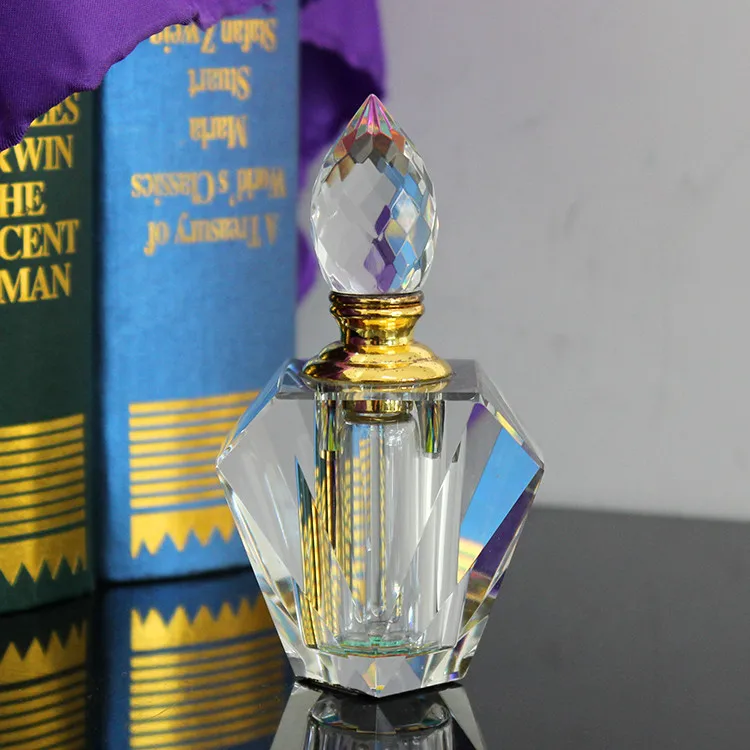 dubai crystal glass 3 ml perfume bottle