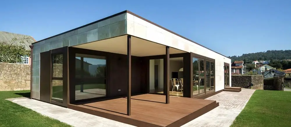  Moderna casa prefabricada de