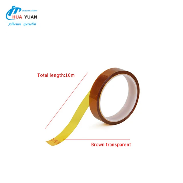 
Electrical Insulation High Temperature Golden Finger Tape Esd Polyimide Tape 