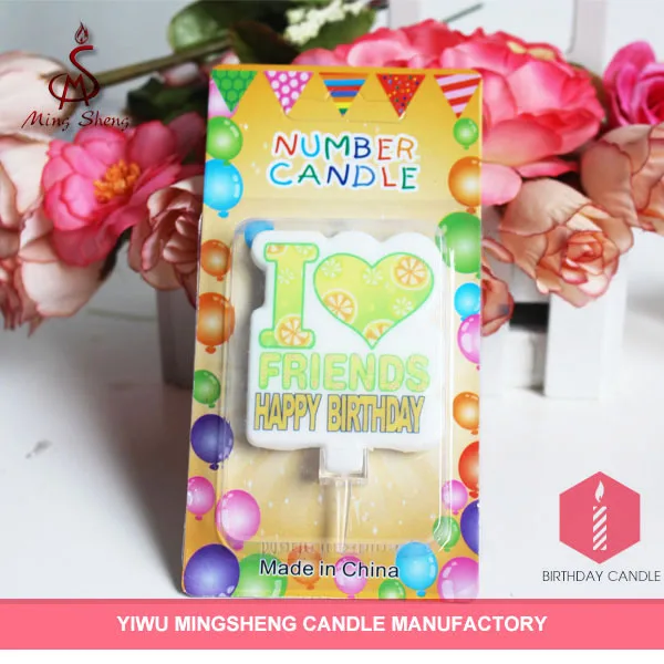 Yiwu, производители свечей, новинка, Свеча для торта на день рождения