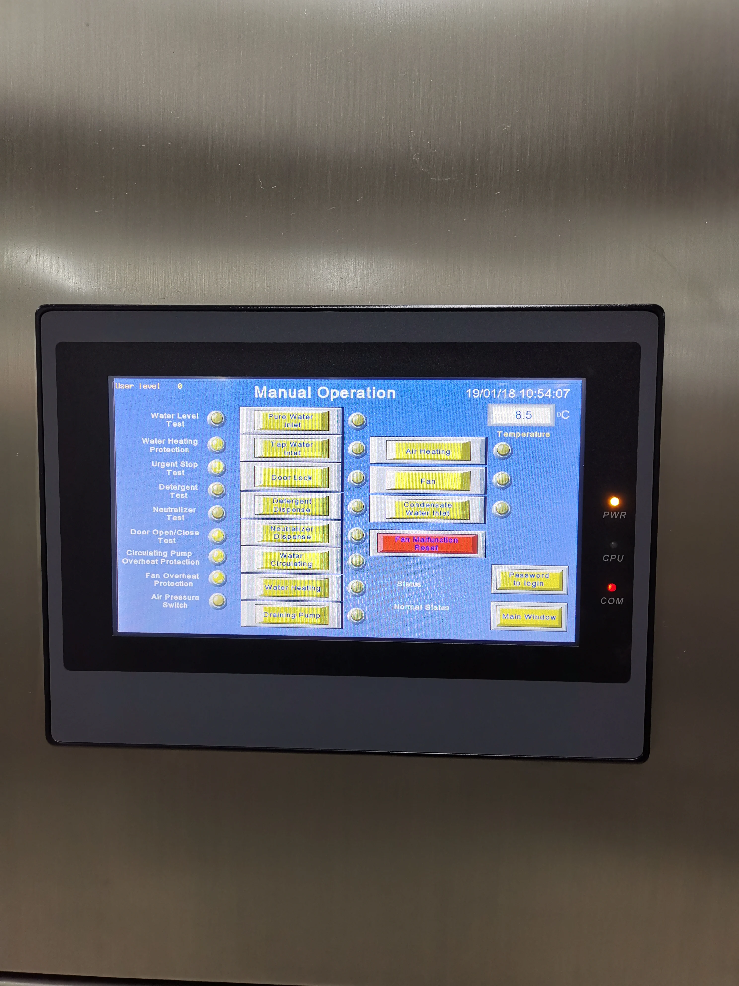 
Fully Automatic Washer Disinfector, Laboratory Glassware Washer, 320L Standard model with 3pcs IR36, 