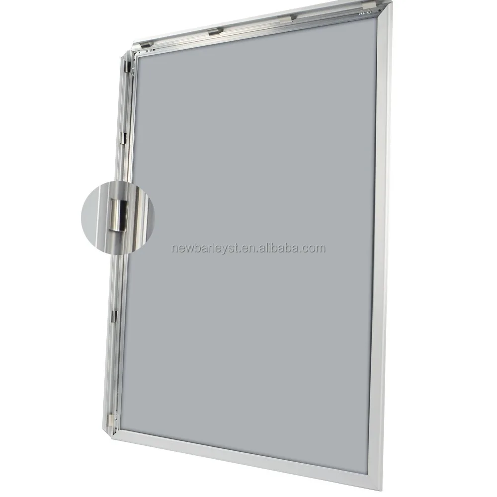 aluminum wall mounting snap poster frame wall mounted picture frames