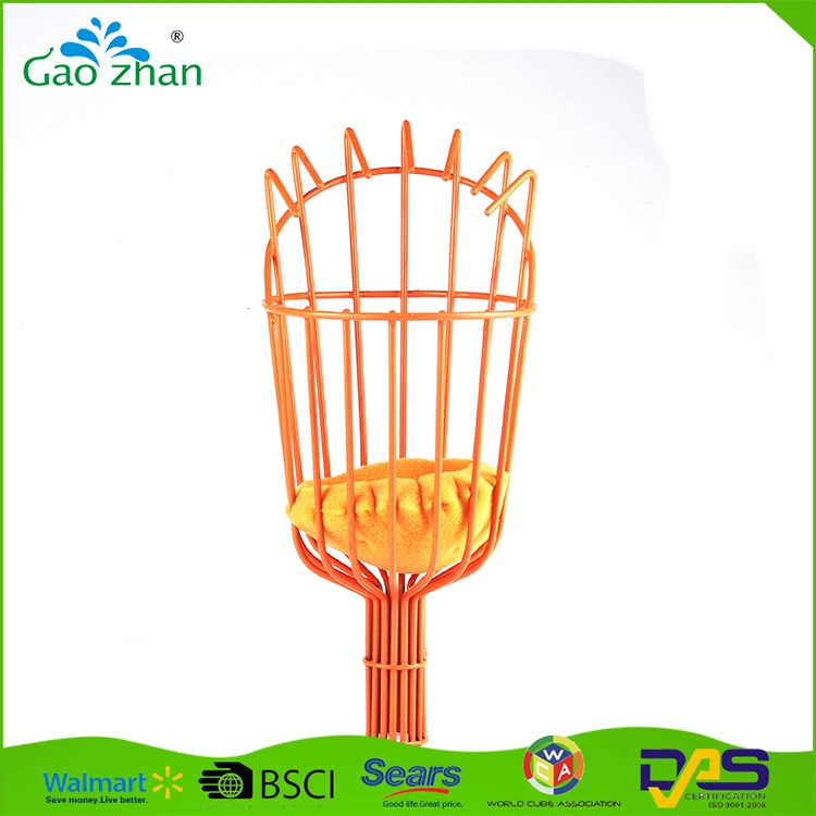 Garden tool long handle telescopic fruit picker