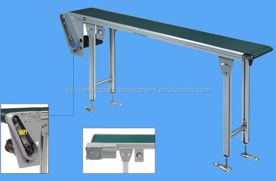 JS Mini  PVC belt conveyor, Workshop portable belt conveyor