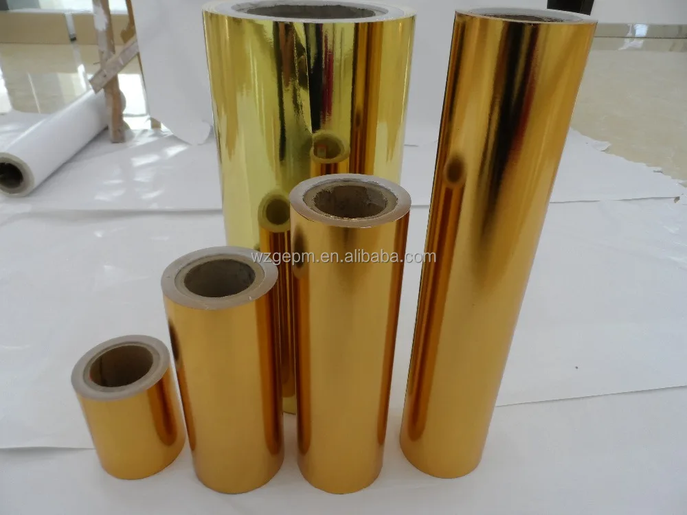 
Gold Metallized paper for inner packaging paper 