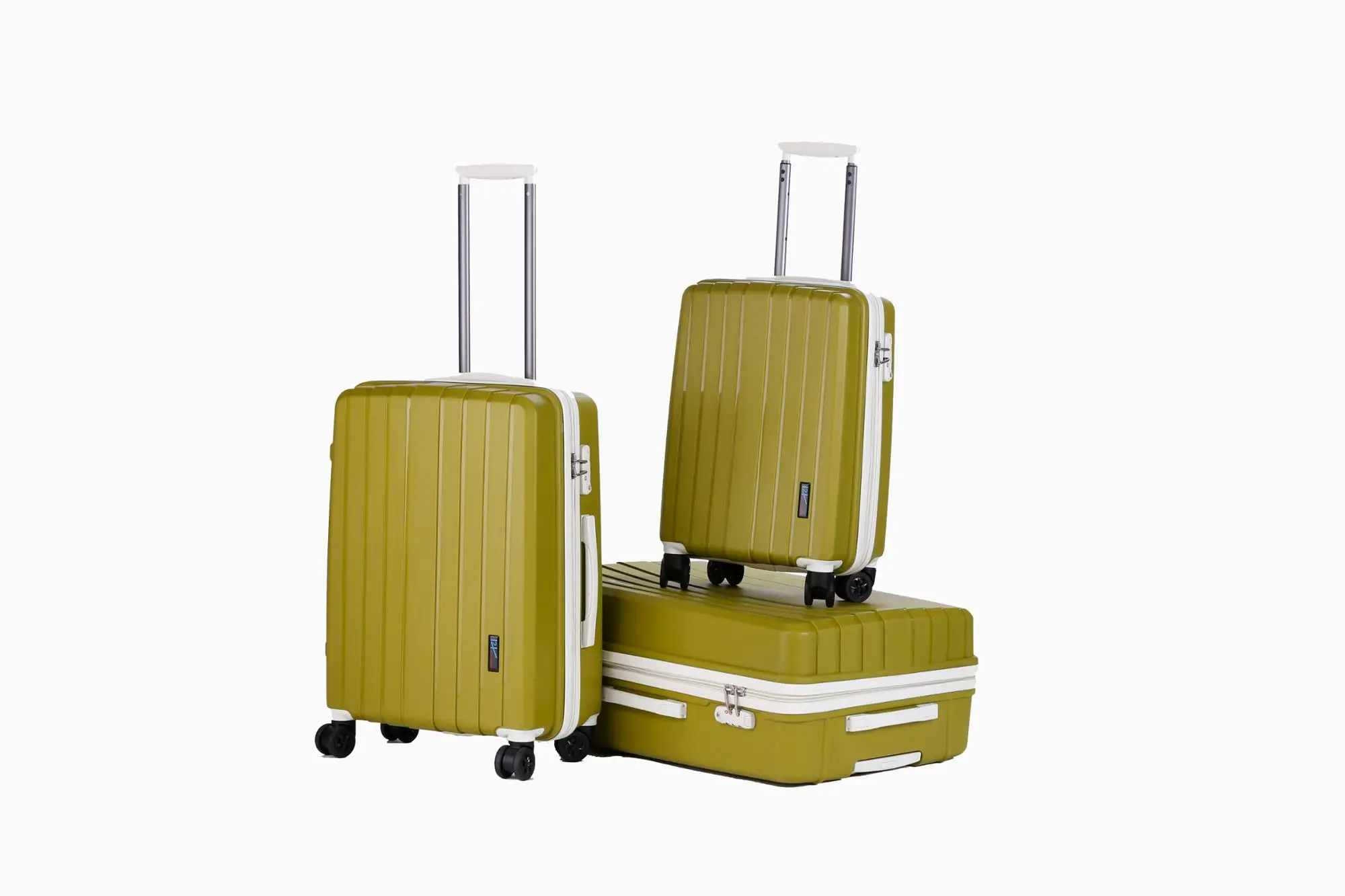 
Hot selling 100% PP Hard Shell Trolly Case PP Suitcase Travel 3pcs Trolley Luggage PP Business Trip Trolley Luggage Cases 