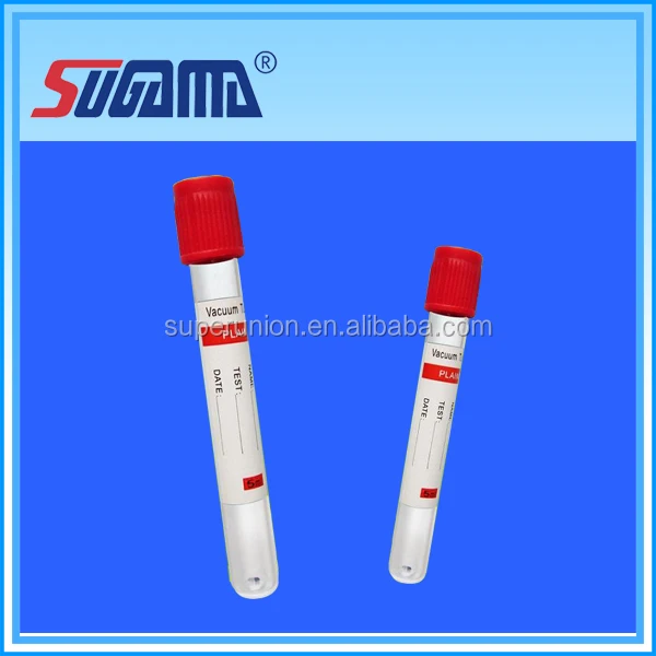 Best selling sterile plastic vacuum blood test tube, blood collection tube