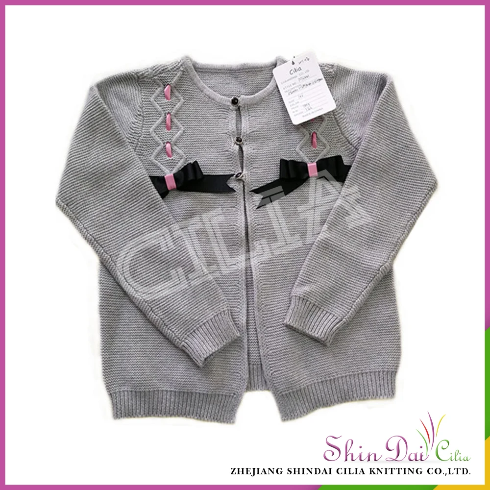 Оптовая высокого качества ребенка кабель свитер кардиган на осень зима