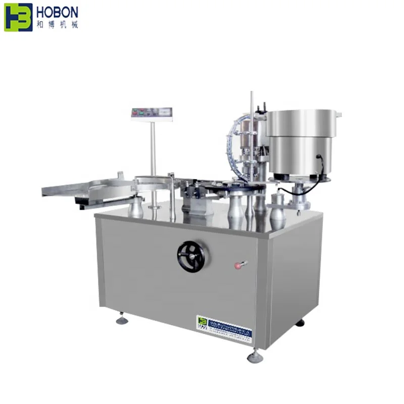 High Speed Automatic Vial Crimper Bottle 3-knife Capping Machine