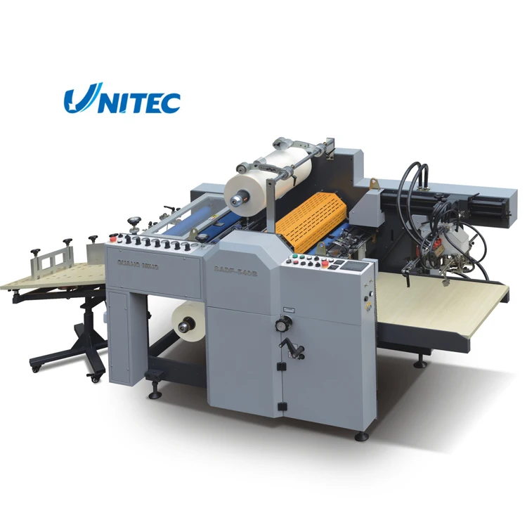 Полуавтоматическая одного и двойной стороне бумаги ламинатор цена