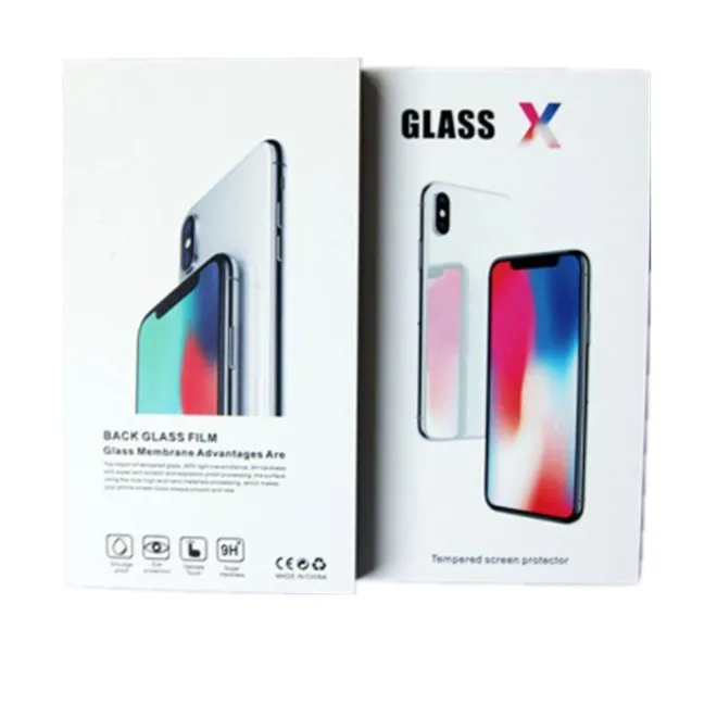 Mobile phone screen protector toughened film packaging wooden box Tempered glass package Custom packaging Carton Retail box