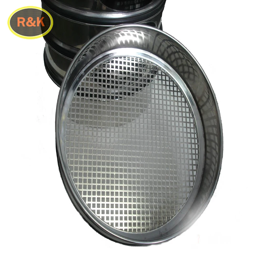 Stainless Steel Drum Sieve Mesh Test Lab Seive