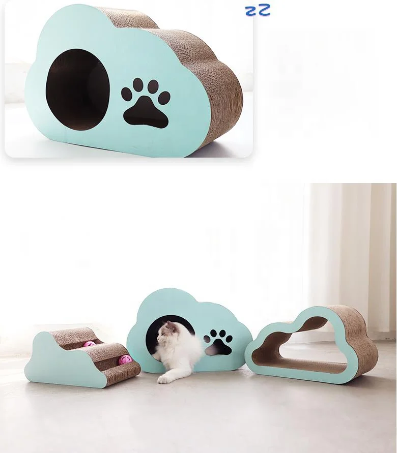 
 Fldable deluxe bsci sisal mdf картонная Когтеточка для кошек с игрушками  