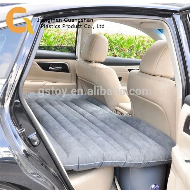 self-driving travel inflatable car back seat bed