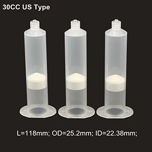 Wholesale US type 3CC/5CC/10CC/30CC/55CC  Liquid Dispenser Syringe