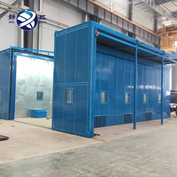 
Pure Blue Single Door Durable Metal Large Generator Soundproof Room 
