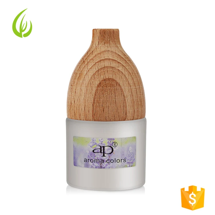 2022 NEW! Manufacturer aroma scented wood reed diffuser , OEM with logo car air freshener