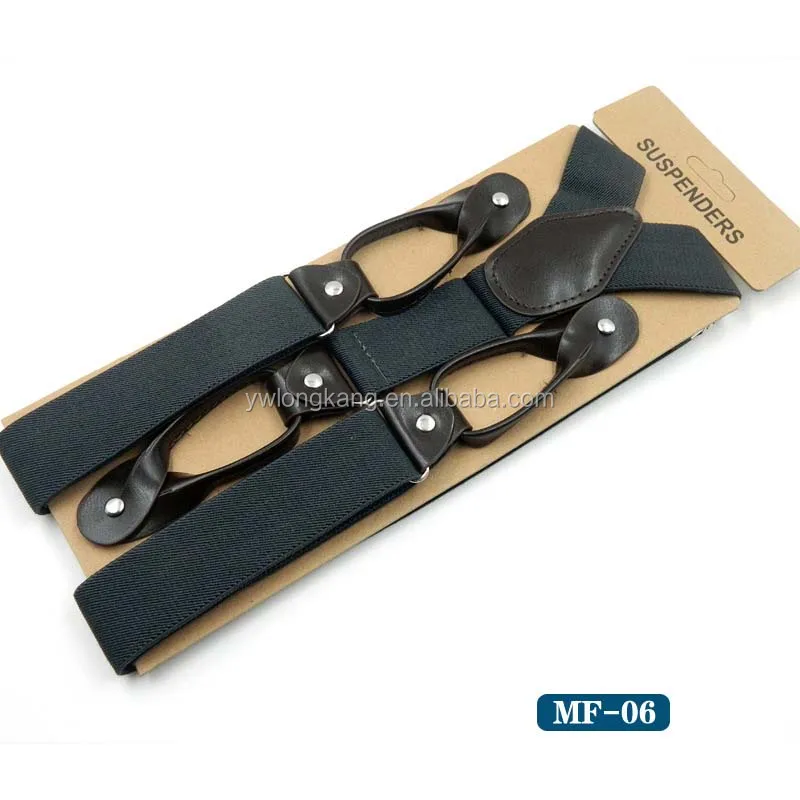 2017 высококачественные мужские подтяжки с 6 кнопками на каждый день, подтяжки для взрослых