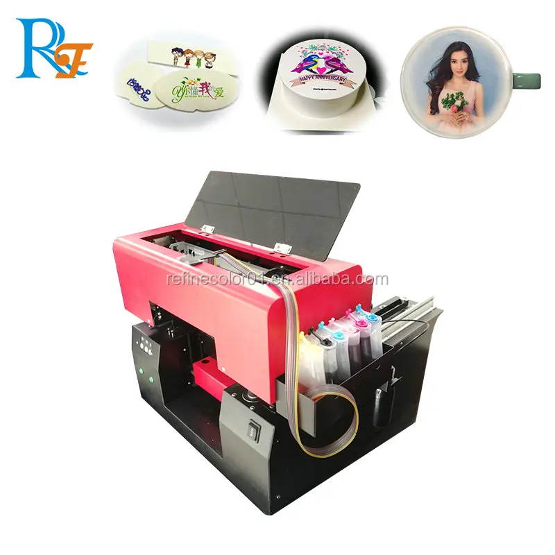 Refinecolor Most popular edible printer/ coffee printer machine/3D latte art chocolate printer machine