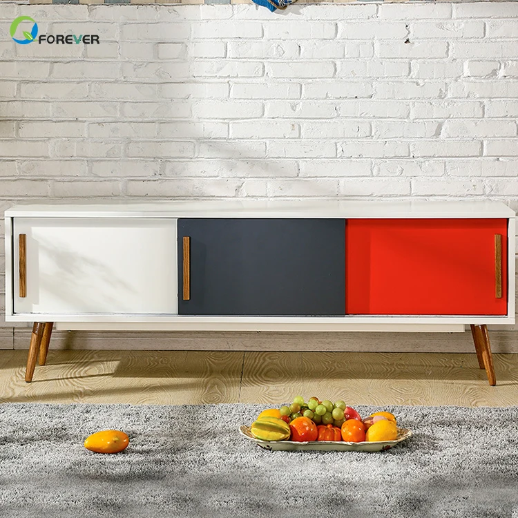 Modern Minimalist Multi-function Small TV Rack Cabinet Design Stand