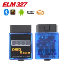 2015 Free Shipping Super Mini ELM327 Bluetooth Interface V2.1 OBD2 II Auto Diagnostic Tool ELM 327 Work ON Android Torque/PC