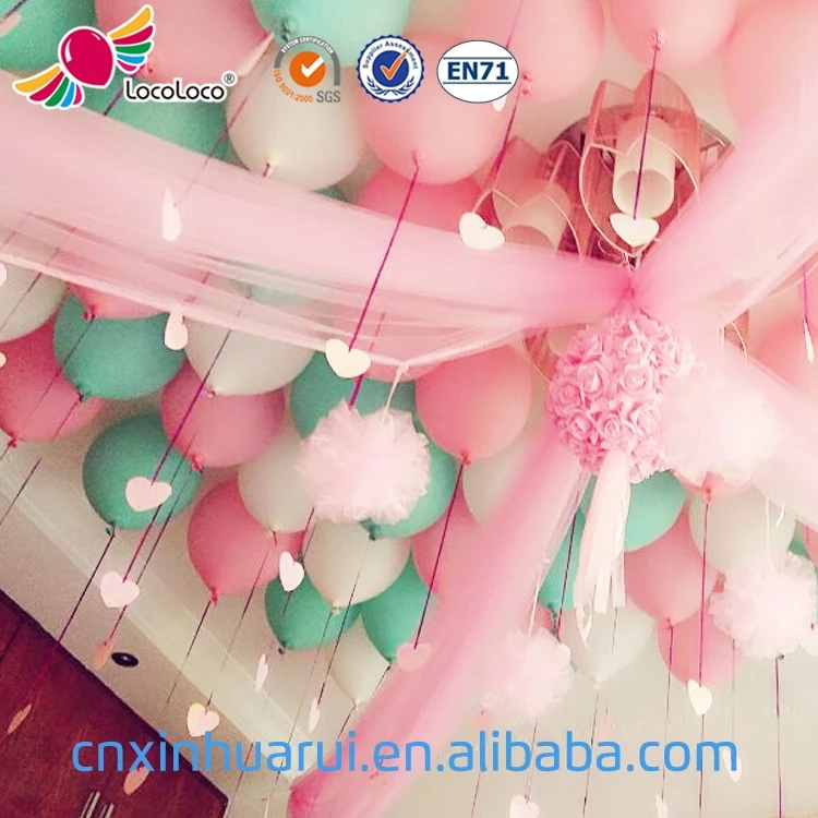 Macaron color 12 inch standard latex wedding decoration balloon