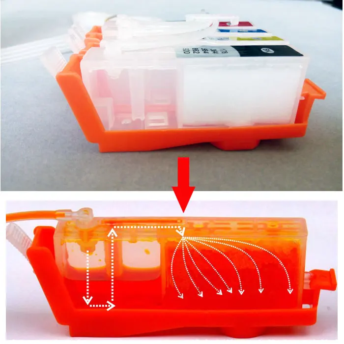 CISS for hp 934 935  pro 6230 6830 6835 6812 6815 printer Continuous ink supply system with chips