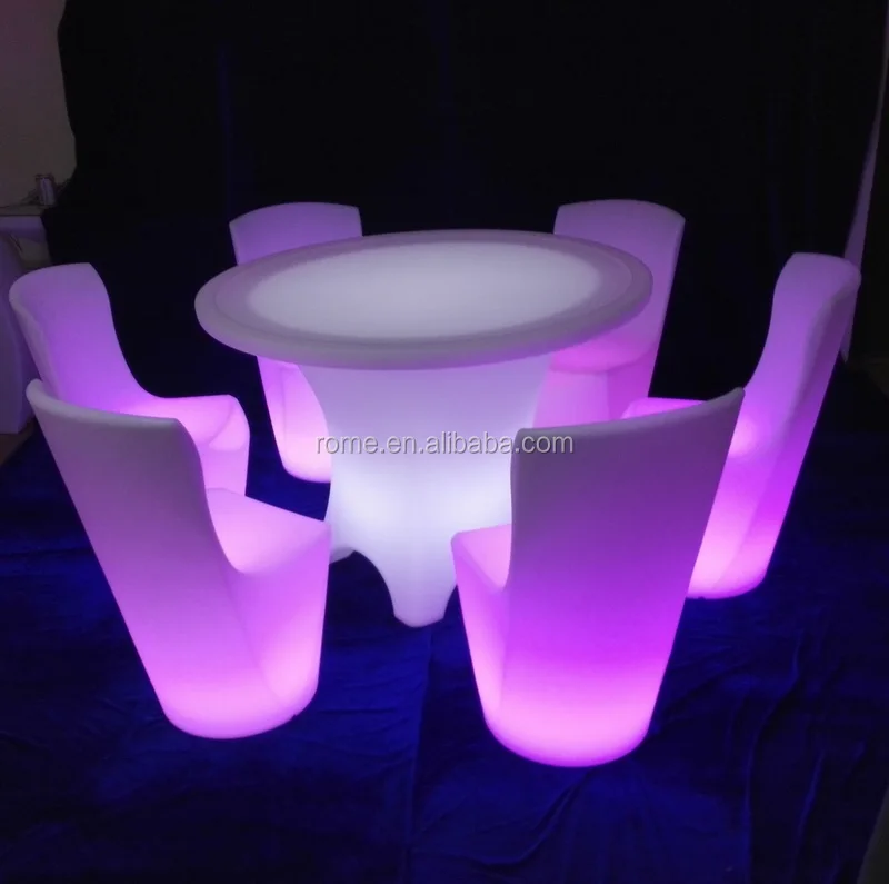 Most Selling Product in Alibaba outdoor furniture manila Led Luxury Chair And Sof for sale