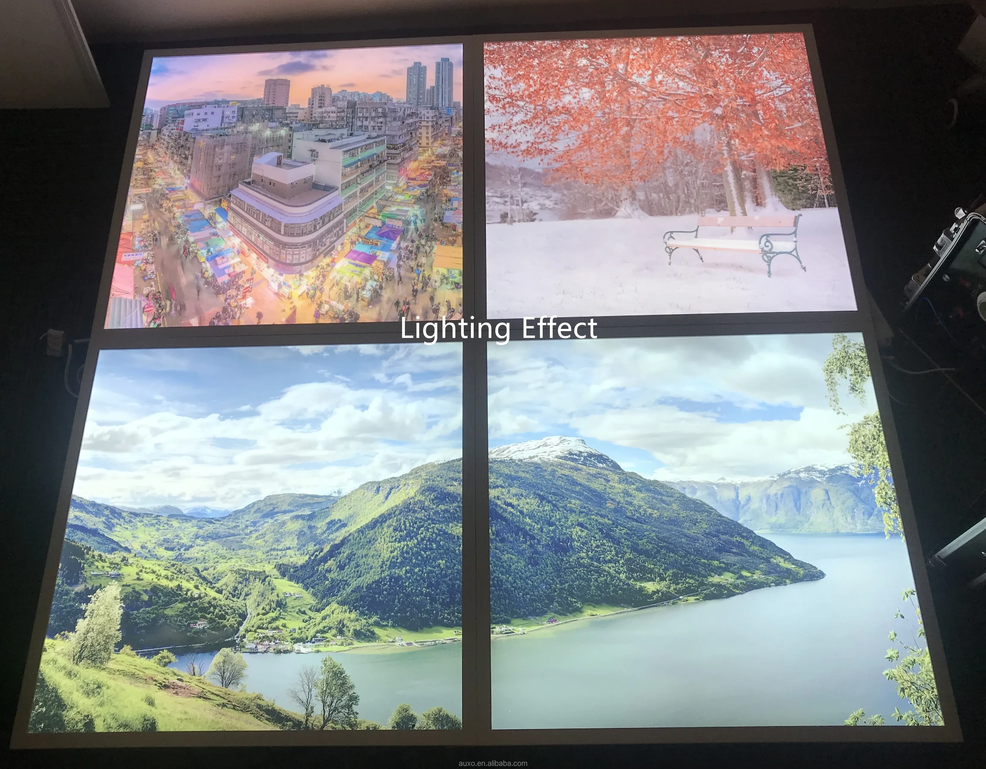  Светодиодный потолочный светильник Skylight HD печать Светодиодная панель искусственный виртуальный свет декоративная облачный