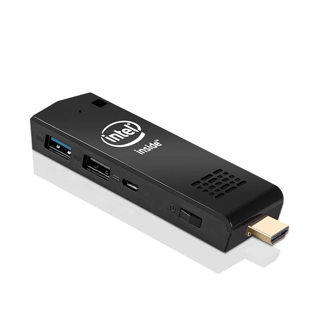 Hdmi mini windows 10 pc stick с 4gb ram intel atom stick pc Z8350 mini pc stick cherry trail pcba