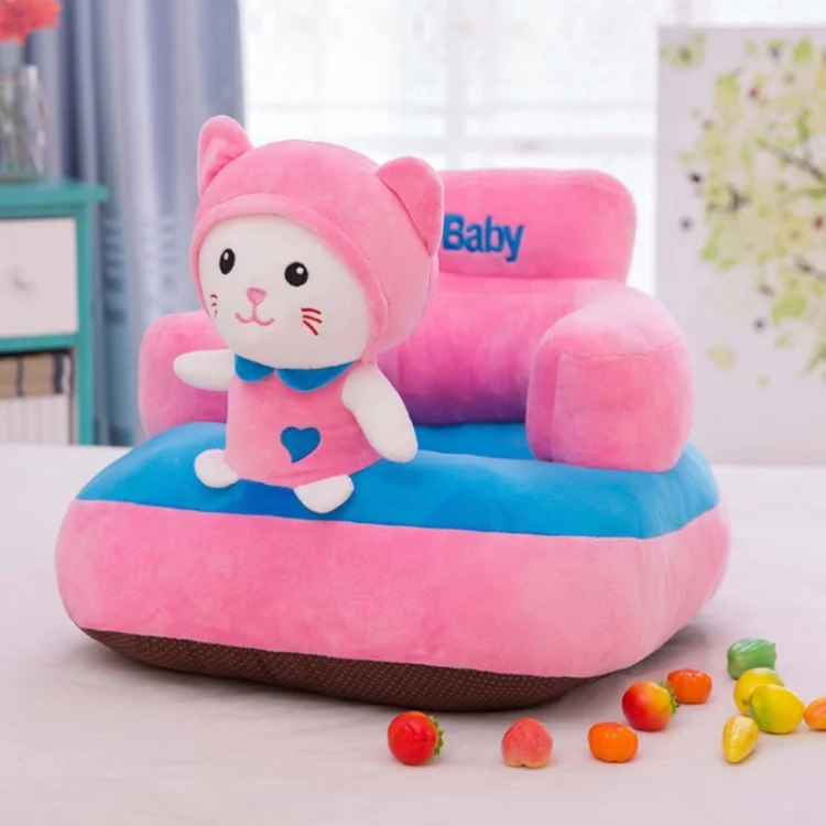 Пользовательские детские поддержка сиденье прекрасный плюшевый диван стул