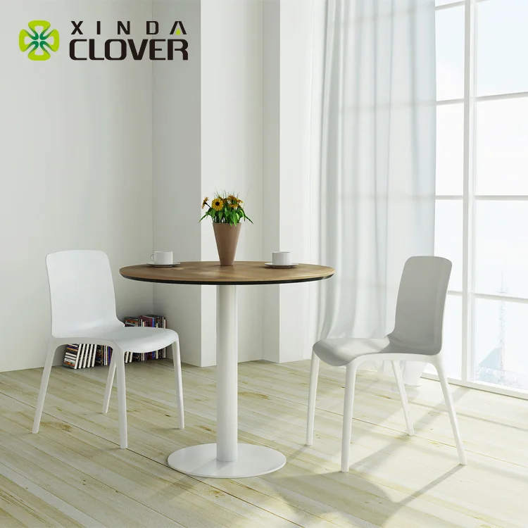 Round shape modern coffee table design wooden coffee table