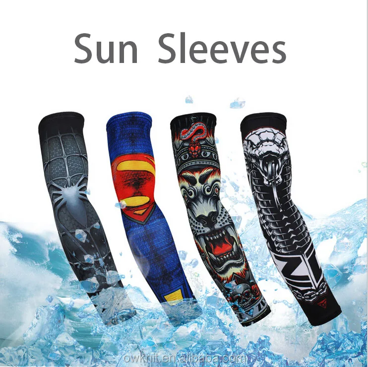 
Acrylic Breathable Long Cooking Cooling Basketball Custom Cycling Heat Compression Sports Arm Sleeve 
