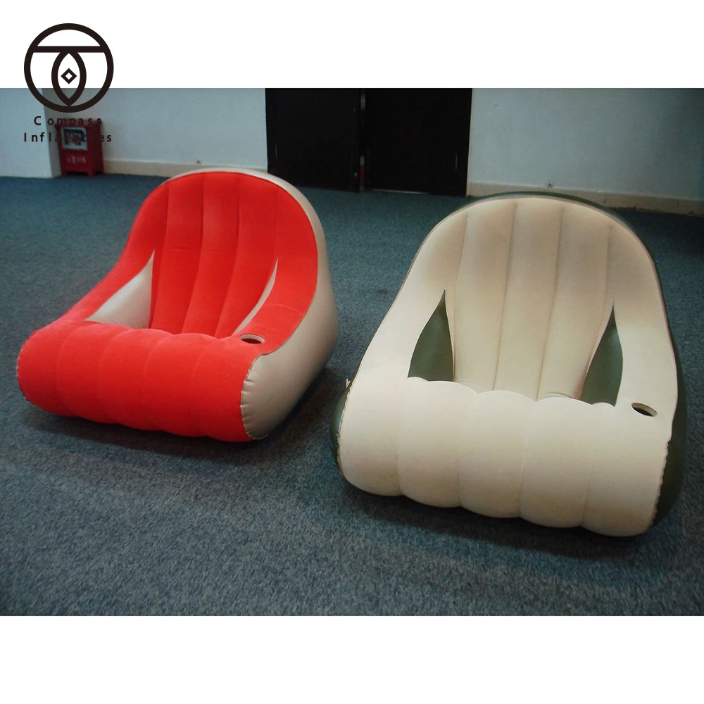 Wholesale Blow Up Pvc Inflatable Sofa Relax Chair Outdoor Camping Inflatable Lounger Couch Sofa