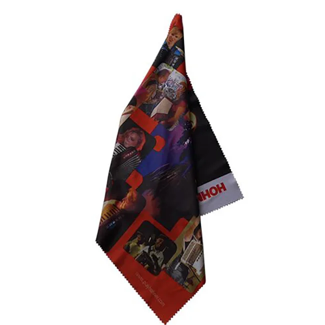 Мягкий логотип печатных микрофибры инструмент полировки ткань