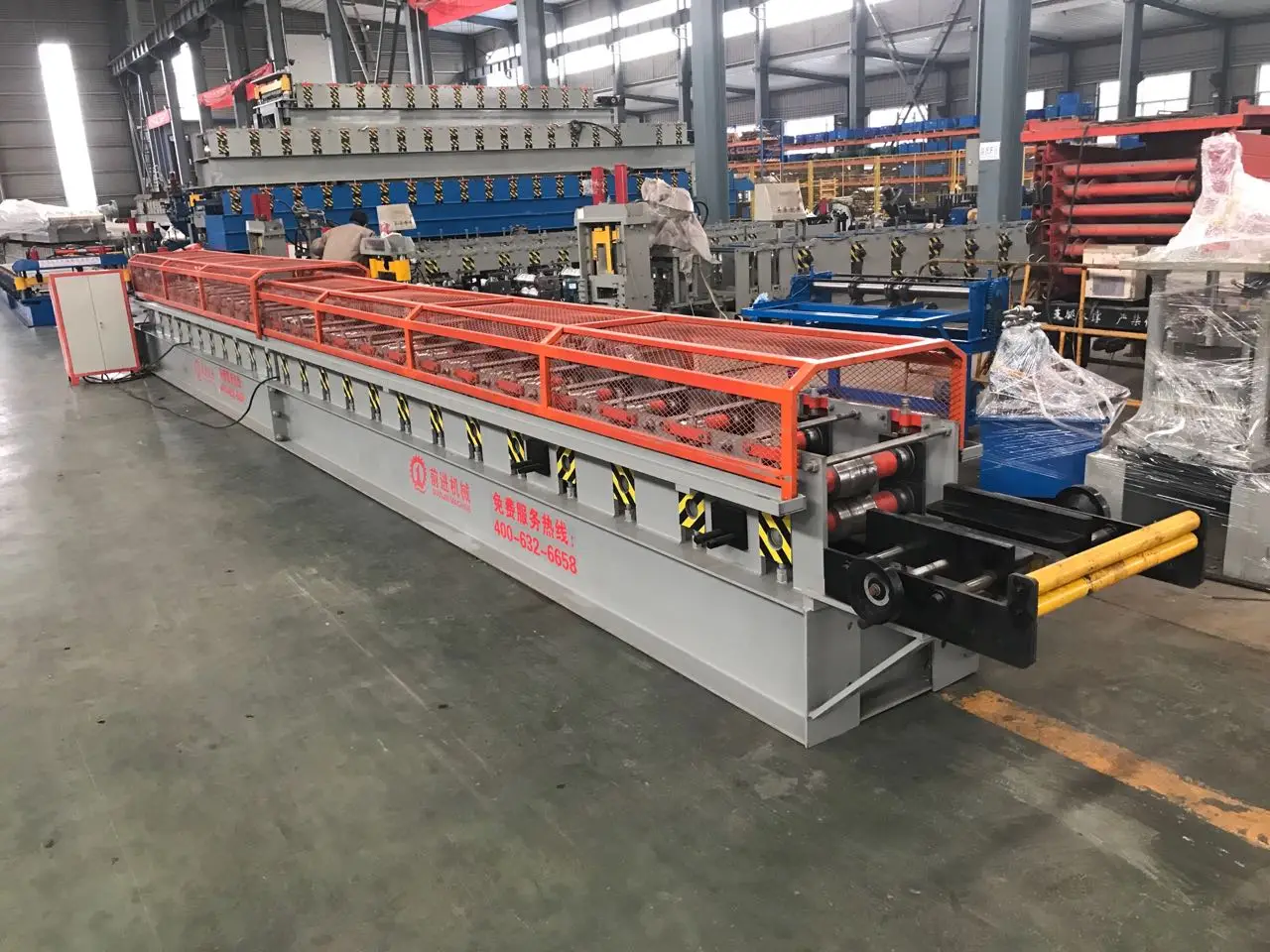 Window Metal Steel Door Frame Making Machine