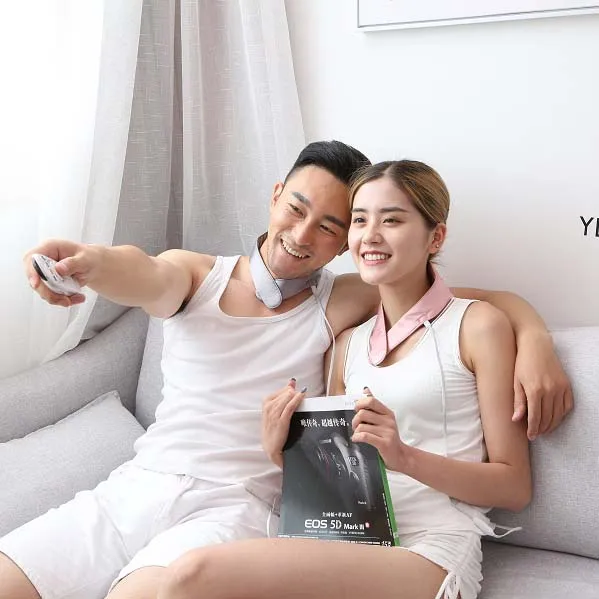 100% Silk USB Charge Graphene Heated Neck Pad for Far Infrared Therapy