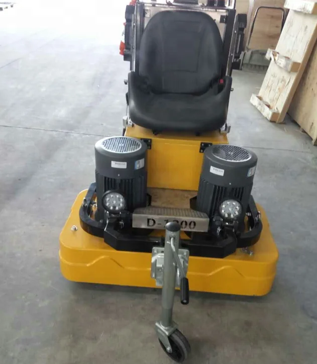 Ride on concrete marble grinder for big area grinding polishing