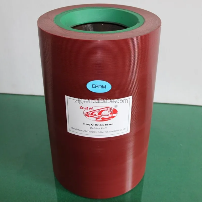 20inch EPDM red rice milling rubber roller