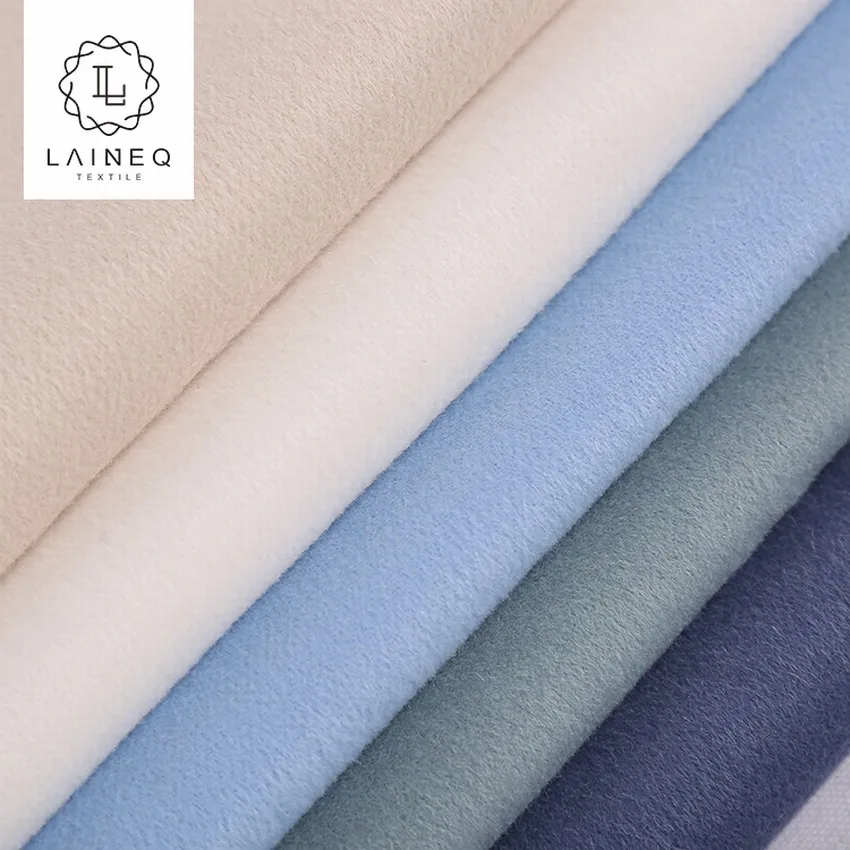 double faced 50%Wool 50%Polyester wool blended fabric