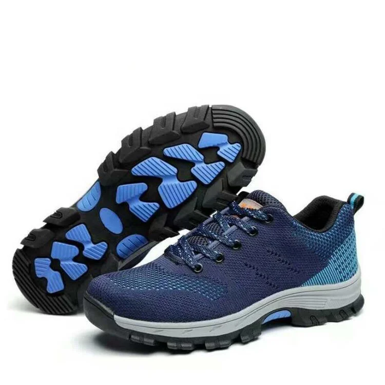 
TZLBX-005 High quality breathable steel toe shoes 