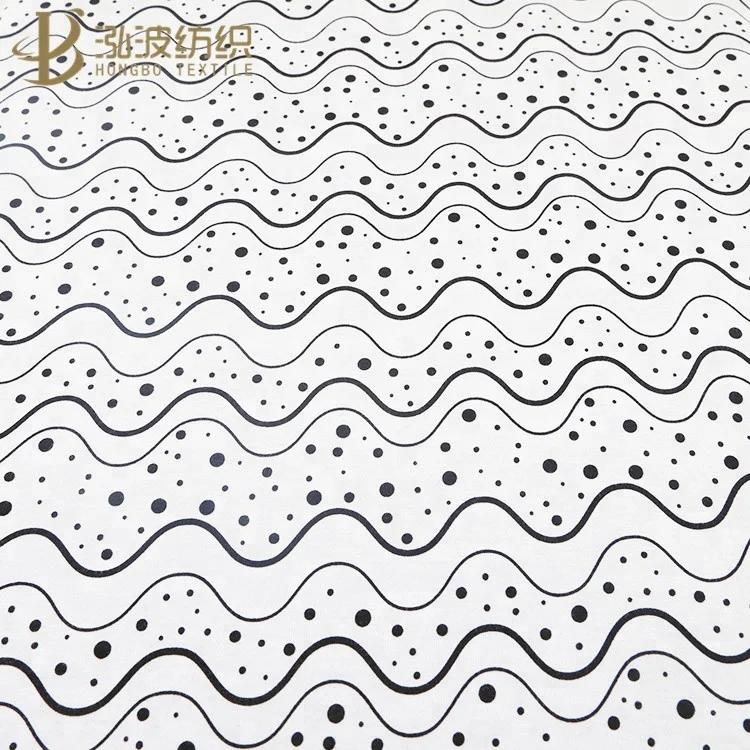 
Wave Jersey Cotton Mini Baby Fitted Crib Sheet 