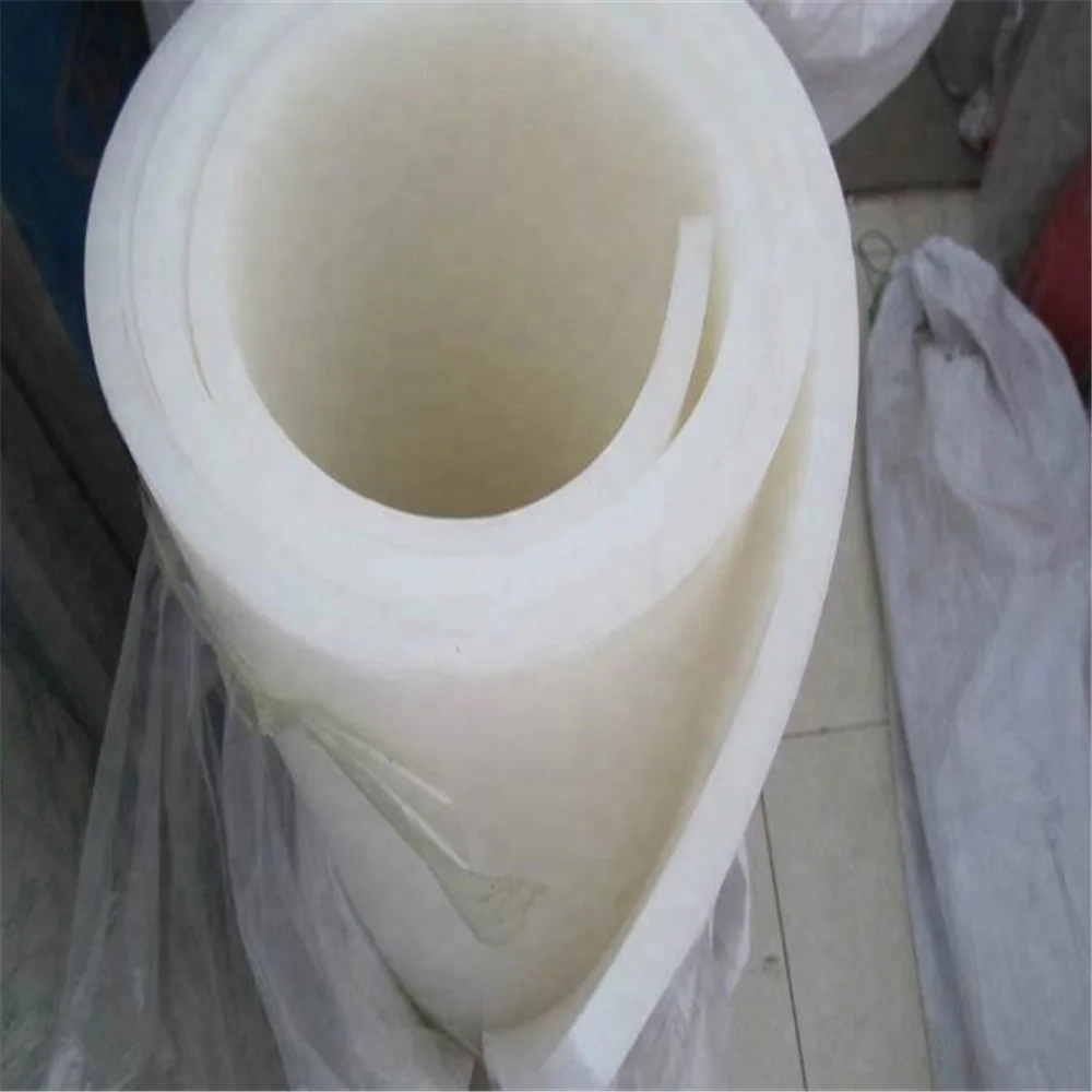 Food Grade White 100% Virgin  Silicone rubber sheet