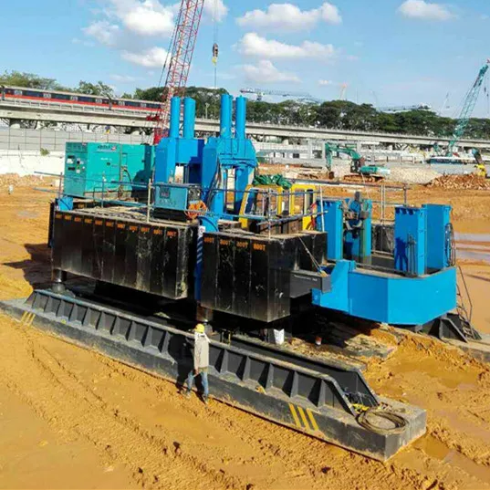 
Hydraulic Static Pile Driver made by T-works for foundation jack-in pile machine and Construction machinery 