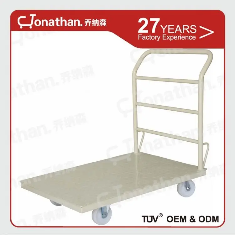 Pallet trolleyB warehouse falat luggage trolley for airport