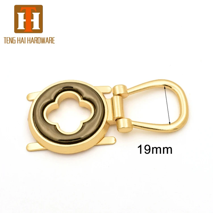 Wholesale custom handbag hardware handles accessories for leather bag