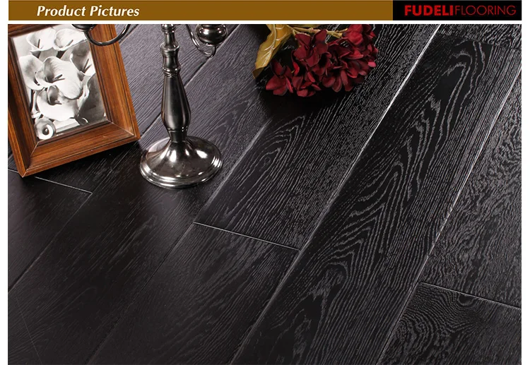 
Hand Scraped Oak Parquet Wood Flooring Multilayer Engineered Wood Flooring 14mm 
