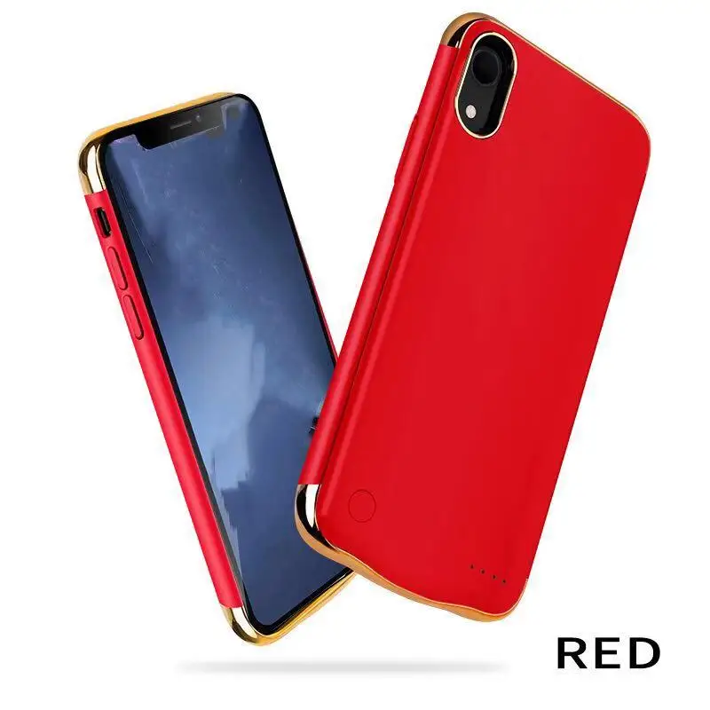 Тонкий аккумулятор высокой емкости портативный внешний для iPhone xr 6000