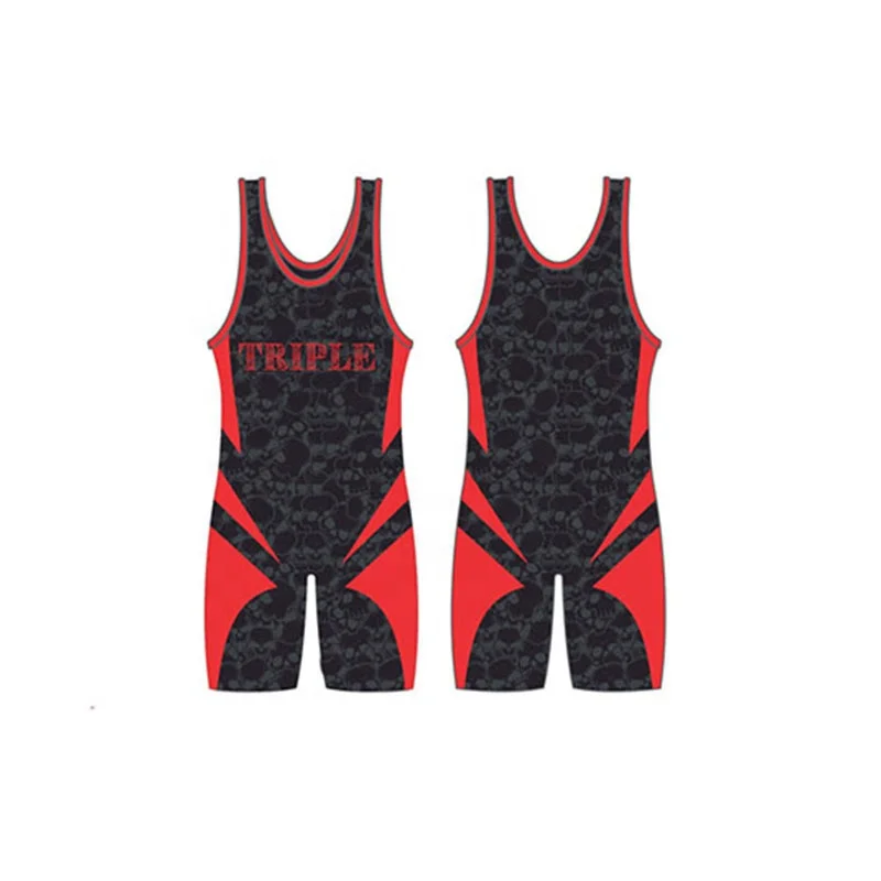 2019 Professional OEM design sublimated Wrestling singlet/colourful Wrestling suit/3D printed wrestling singlet made in China