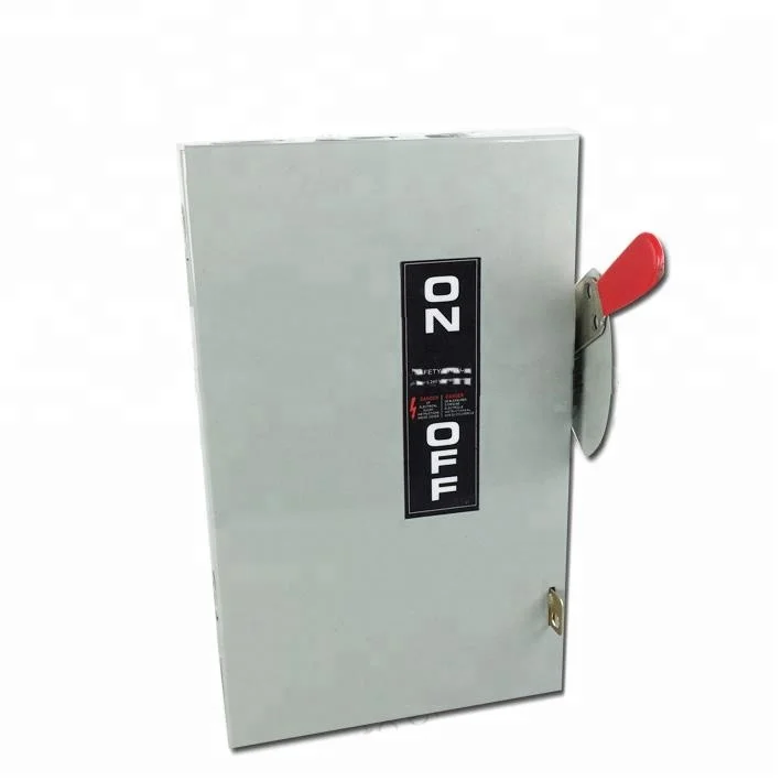METO 60amp 240volt galvanized electrical power indoor safety switch